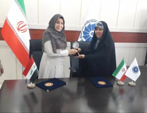 امضای تفاهمنامه همکاری بین اتاق بازرگانی اهواز و انجمن زنان جنوب عراق امضای تفاهمنامه همکاری بین اتاق بازرگانی اهواز و انجمن زنان جنوب عراق